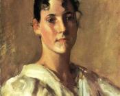 威廉梅里特查斯 - Portrait of a Woman